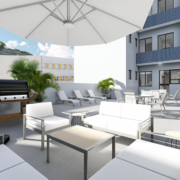 APTO 202 - MIRANTE DA MATA-15 - AREA PRIVATIVA