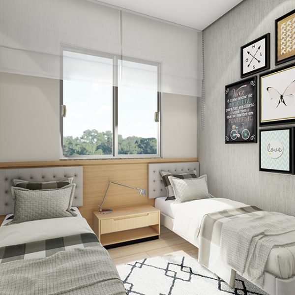 VISTA1 QUARTO 2 - APTO TIPO